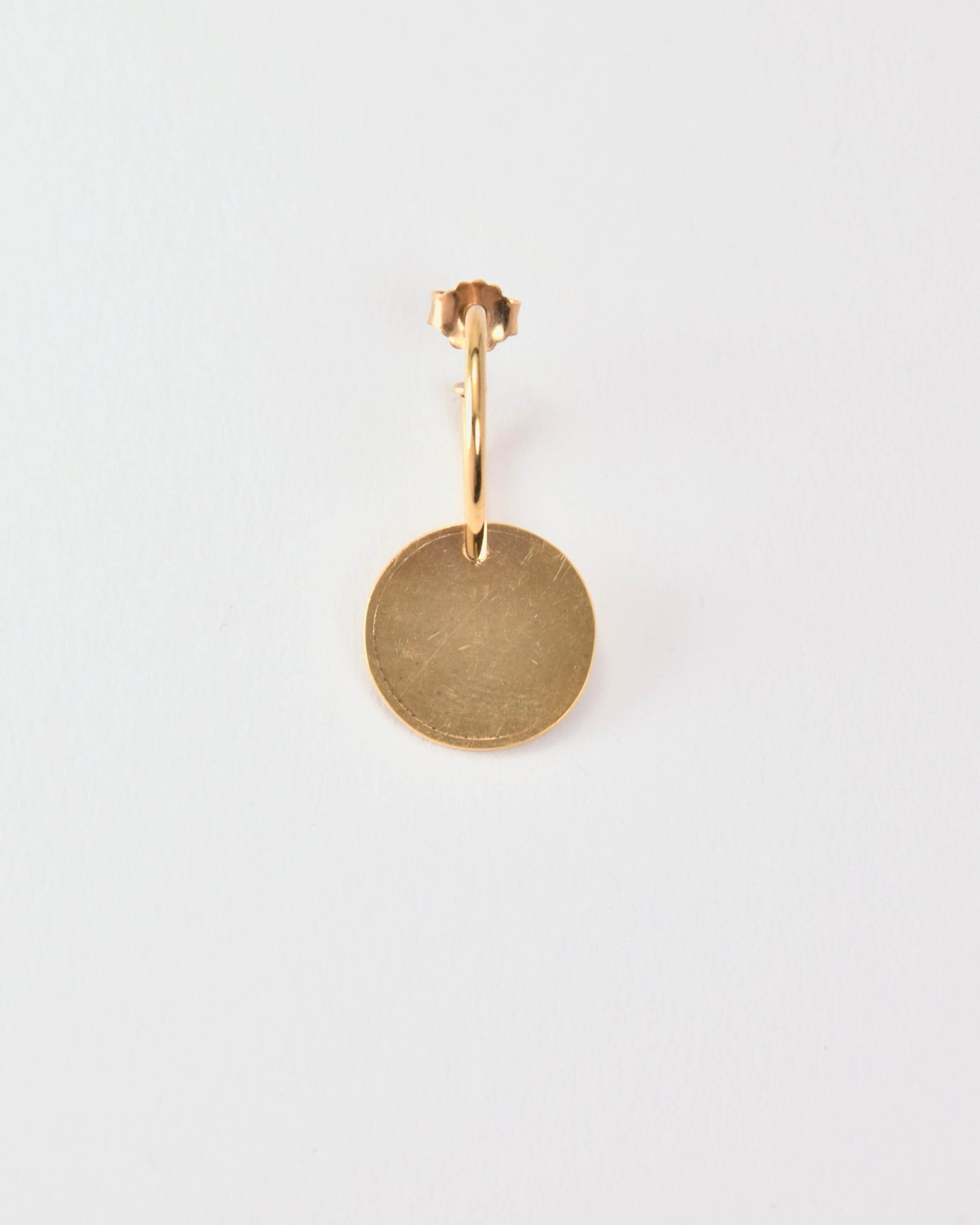 Minimal Coin Ohrring