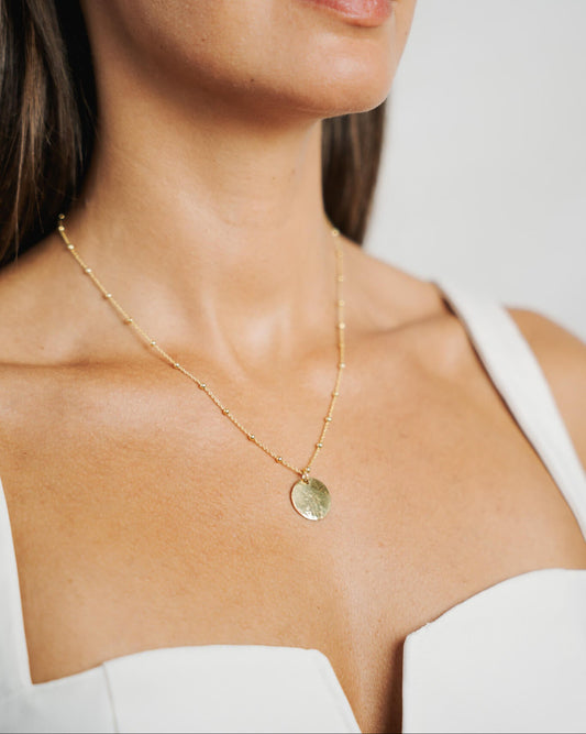 Satellite Coin Kette