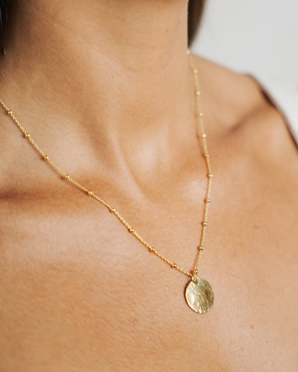 Satellite Coin Kette